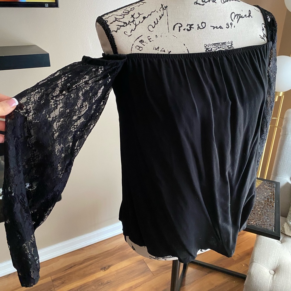 Arden B off the shoulder top